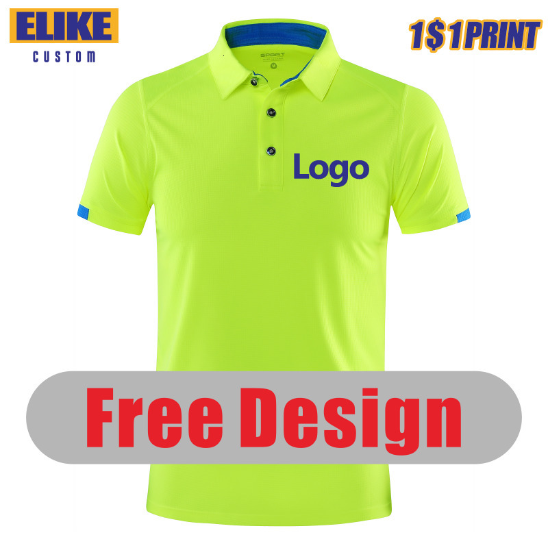 Men's Polos Elike Quick-Drying Breathable Sports Polo Shirt Custom Print Embroidery Design Company Group Brand 8 Colors Tops S-4xl 230317, Fluorescent green
Men's Polos Elike Quick-Drying Breathable Sports Polo Shirt Custom Print Embroidery Design Company Group Brand 8 Colors Tops S-4xl 230317, Fluorescent green