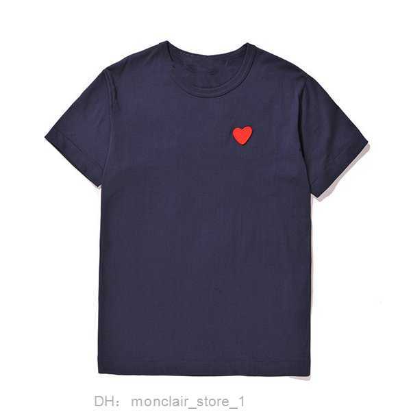 Men's T-shirts Play t Designer Cdg Embroidery Red Heart Commes Des Casual Women Shirts Badge Quanlity Tshirts Cotton Short Sleeve Summer Loose Oversize Tee 5 48V2
Men's T-shirts Play t Designer Cdg Embroidery Red Heart Commes Des Casual Women Shirts Badge Quanlity Tshirts Cotton Short Sleeve Summer Loose Oversize Tee 5 48V2