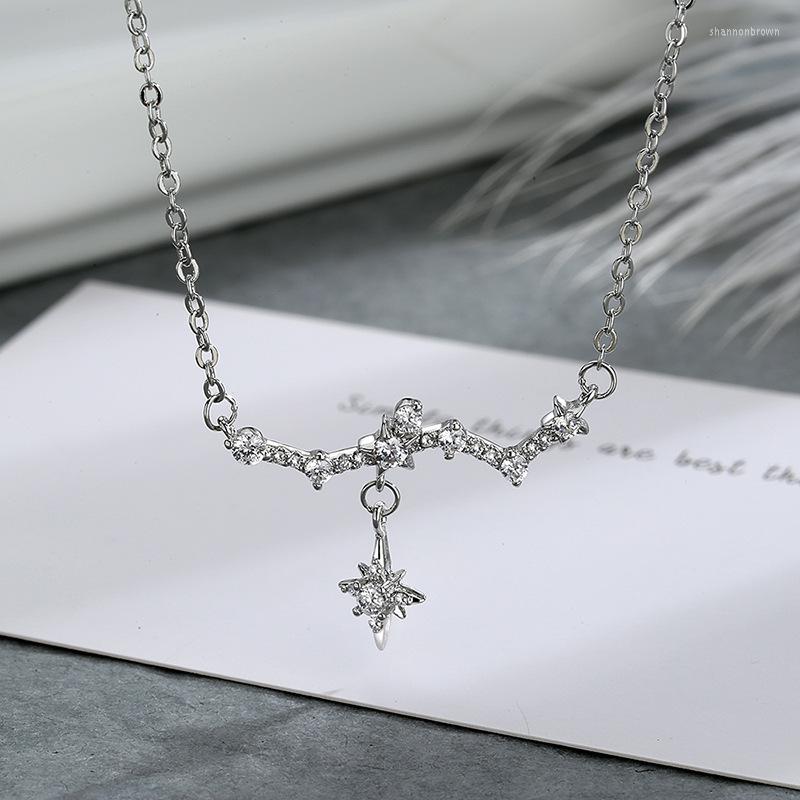 Pendant Necklaces LUTAKU Delicate Cubic Zircon Star Tassel Necklace For Women Clavicle Chain Korean Fashion Jewelry Gifts
Pendant Necklaces LUTAKU Delicate Cubic Zircon Star Tassel Necklace For Women Clavicle Chain Korean Fashion Jewelry Gifts