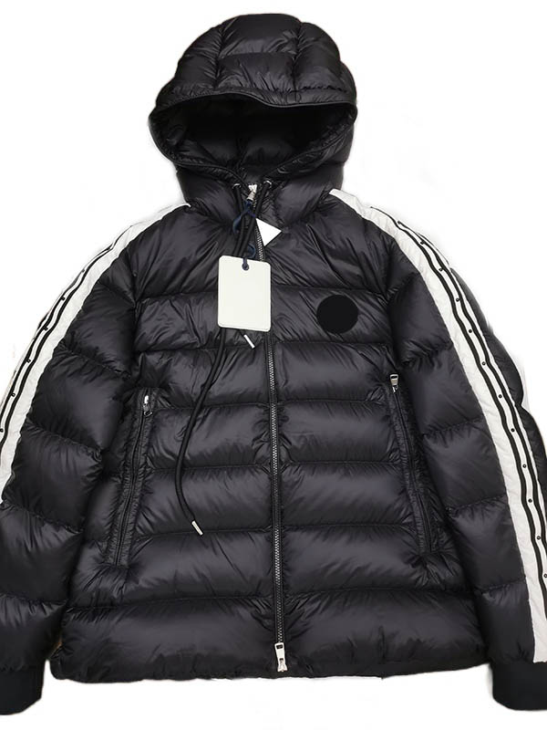 Chest Flocking Logo men down jacket Free Transportation Sleeve Stripe Design puffer jackets AAA Quality coat Size 1--5, Black
Chest Flocking Logo men down jacket Free Transportation Sleeve Stripe Design puffer jackets AAA Quality coat Size 1--5, Black
