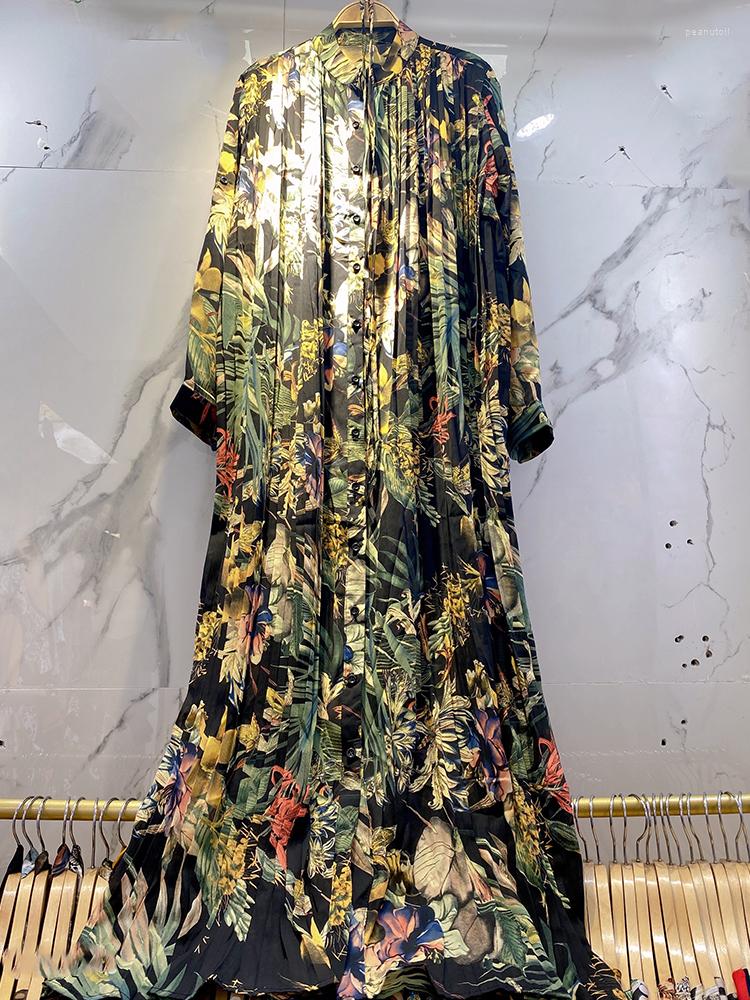 Casual Dresses Designer Retro Geometric Print Round Neck Single-breasted Pleated Dress Ladies Spring Fashion Loose Big Fluffy Skirt, Khaki
Casual Dresses Designer Retro Geometric Print Round Neck Single-breasted Pleated Dress Ladies Spring Fashion Loose Big Fluffy Skirt, Khaki