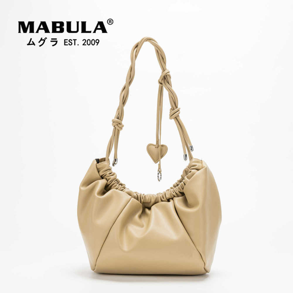 Khaki Dumpling Design Leather Lady Shoulder Purse Hasp Knot Pleated Chain Tote Handbag Fashion Sling Crossbody Hobo Bag 230315
Khaki Dumpling Design Leather Lady Shoulder Purse Hasp Knot Pleated Chain Tote Handbag Fashion Sling Crossbody Hobo Bag 230315