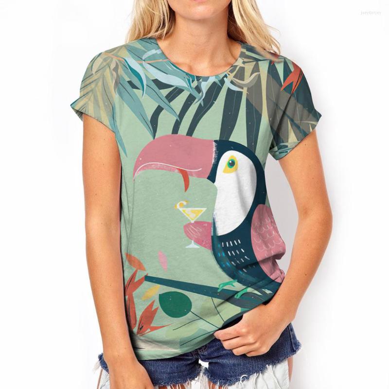 Women's T Shirts Summer Fashion 3D Women's O-neck T-shirts Flamingo Printed Short Sleeve Tee Tops Harajuku Casual Oversized Female, C01-hy00489
Women's T Shirts Summer Fashion 3D Women's O-neck T-shirts Flamingo Printed Short Sleeve Tee Tops Harajuku Casual Oversized Female, C01-hy00489