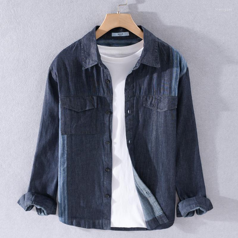 Men's Casual Shirts Cotton Men's Classic Retro Denim Shirt 2023 Spring All-match Loose Jean Jacket Male Fashion Brand Soft Slim Tops, Blue
Men's Casual Shirts Cotton Men's Classic Retro Denim Shirt 2023 Spring All-match Loose Jean Jacket Male Fashion Brand Soft Slim Tops, Blue