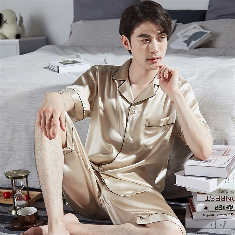 Men's Sleepwear 100% Real Silk Pijama for Men Dormir Lounge Sleepwear Pyjamas Short Bedroom Home Clothes Man's Pure Silk Pajamas Bedgown Sets PJ 230317, Gray
Men's Sleepwear 100% Real Silk Pijama for Men Dormir Lounge Sleepwear Pyjamas Short Bedroom Home Clothes Man's Pure Silk Pajamas Bedgown Sets PJ 230317, Gray