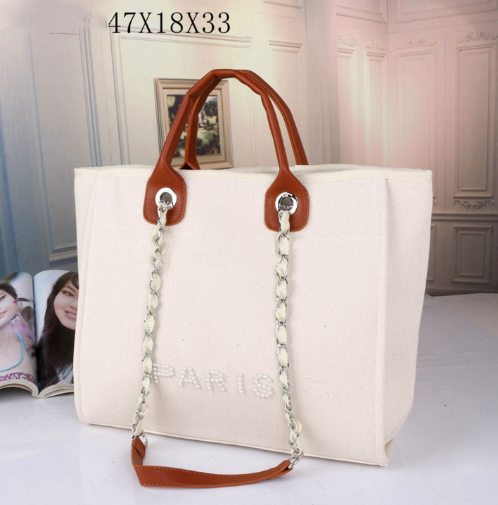 Fashion luxury Handbag Women's beach designer Oblique Skill Handbag shoulder embroidery large capacity embroidery shopping Tote, 47*18*33cm
Fashion luxury Handbag Women's beach designer Oblique Skill Handbag shoulder embroidery large capacity embroidery shopping Tote, 47*18*33cm