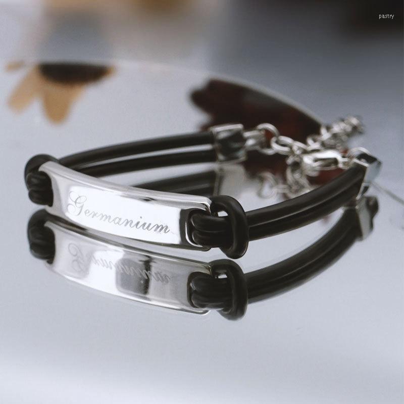 Charm Bracelets Simple Geometric Black Rubber 25.8 Cm Length Gift For Him Father Boyfriend Husband
Charm Bracelets Simple Geometric Black Rubber 25.8 Cm Length Gift For Him Father Boyfriend Husband
