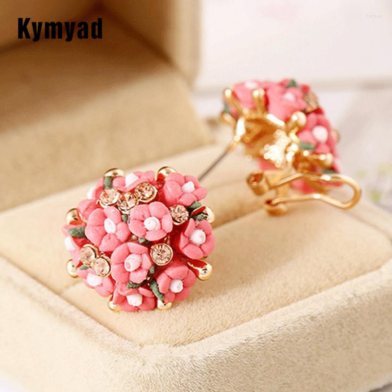 Stud Earrings Kymyad Porcelain Flower For Women Korean Trendy Fashion Rose Earring Jewelry Gold Color Crystal Clip Earing
Stud Earrings Kymyad Porcelain Flower For Women Korean Trendy Fashion Rose Earring Jewelry Gold Color Crystal Clip Earing