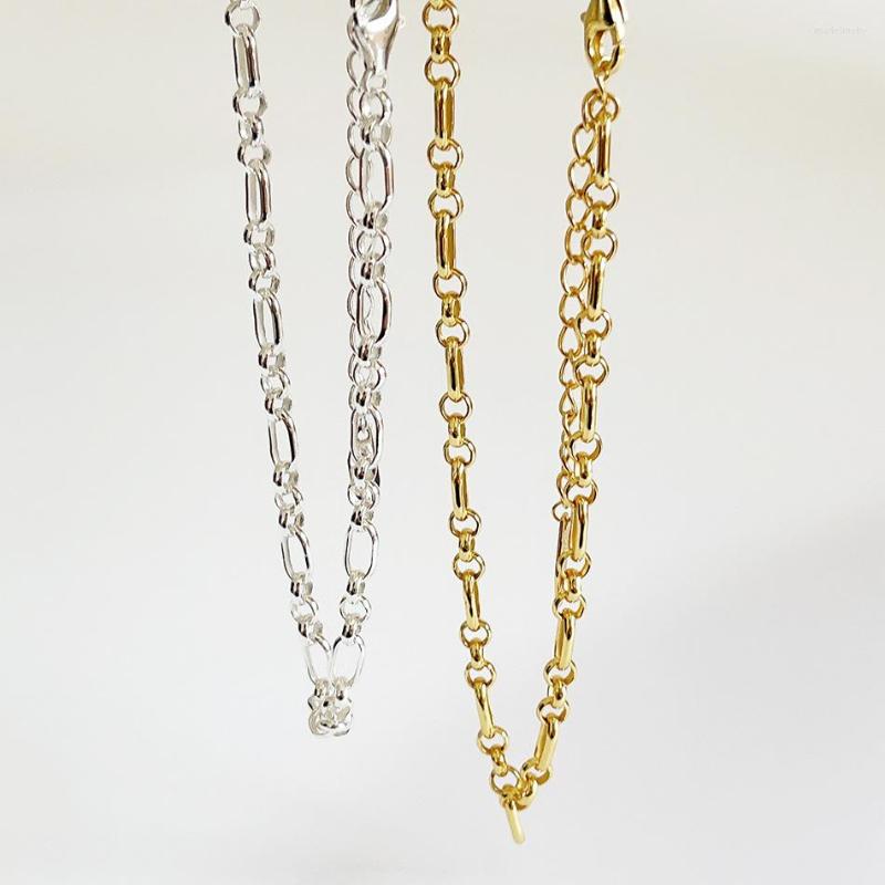 Chains 18K Gold Plating Authentic 925 Sterling Silver Bold Chain Choker Necklace Chunky Punk Gothic C-B867
Chains 18K Gold Plating Authentic 925 Sterling Silver Bold Chain Choker Necklace Chunky Punk Gothic C-B867