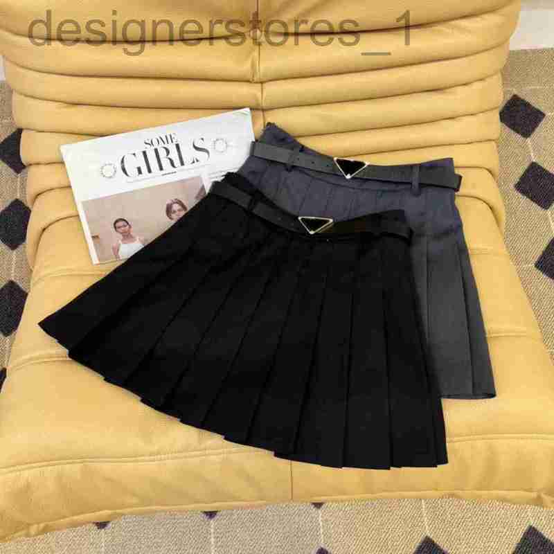 Skirts Designer Early spring 2023 women' new pleated trouser skirt with belt for versatile age reduction DEWU, Black5
Skirts Designer Early spring 2023 women' new pleated trouser skirt with belt for versatile age reduction DEWU, Black5