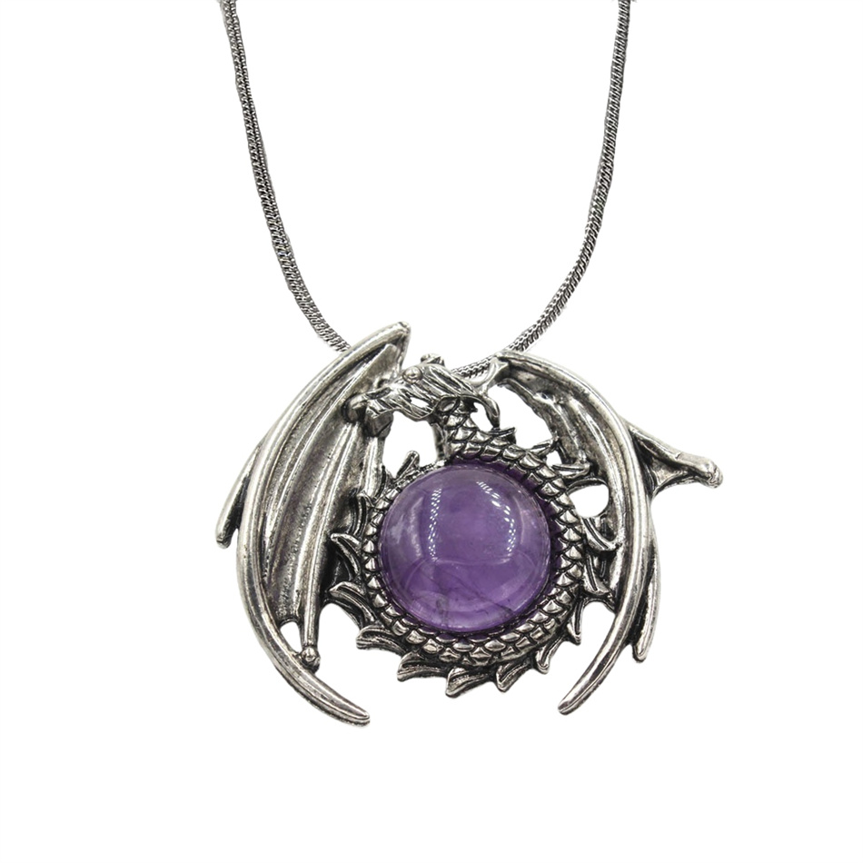 Wholesale Natural Stones Healing Crystal Charming Wing Dragon Pendant Charms for Fashion Necklace
Wholesale Natural Stones Healing Crystal Charming Wing Dragon Pendant Charms for Fashion Necklace
