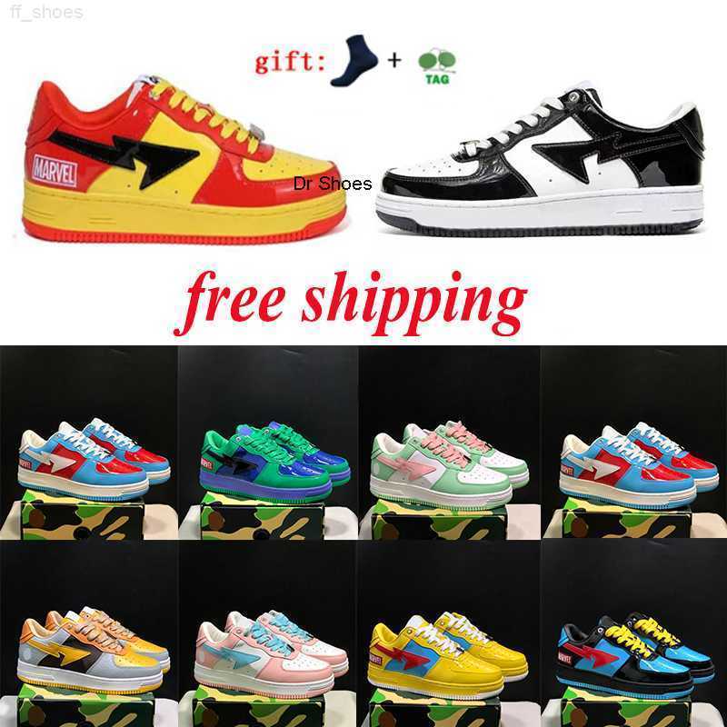 2023 Bapestas Mens Women Casual Shoes Baped SK8 Sta Sports Sneakers Union Brown Ivory Dark Purple ABC Camo Pink Blue Designer Platform, Color#11
2023 Bapestas Mens Women Casual Shoes Baped SK8 Sta Sports Sneakers Union Brown Ivory Dark Purple ABC Camo Pink Blue Designer Platform, Color#11