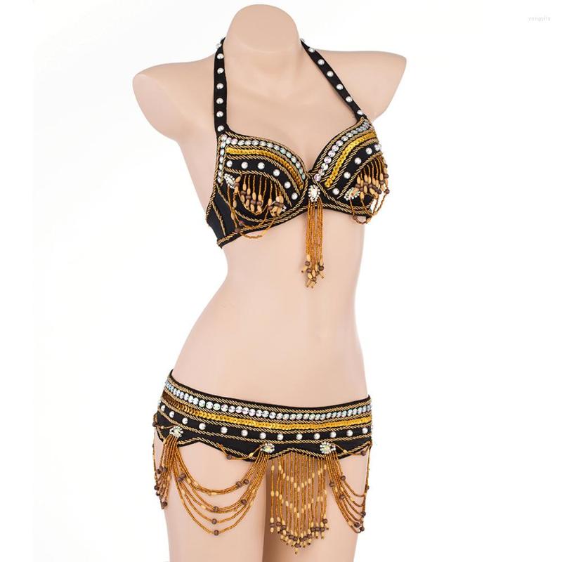 Stage Wear Women Tribal Belly Dance 2023 Oriental Beaded Bra And Belt Bellydance Suit 2pcs Costume, Gold
Stage Wear Women Tribal Belly Dance 2023 Oriental Beaded Bra And Belt Bellydance Suit 2pcs Costume, Gold