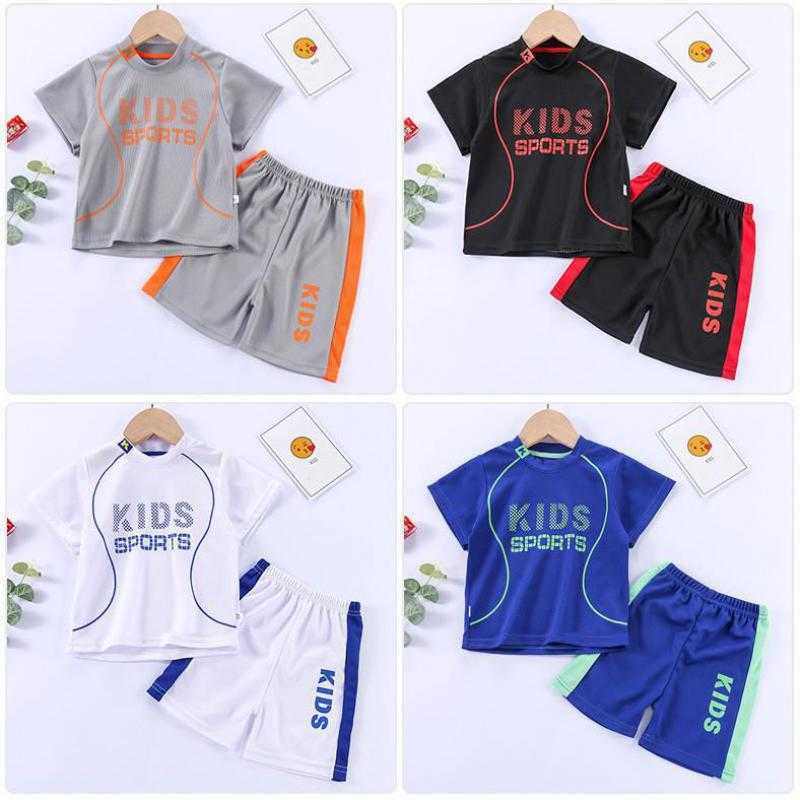 Clothing Sets Kids Summer Sports Ball Clothes Suit Boys And Girls 2 Piece Set Tracksuits Mesh Breathable Children Outfits Casual Sets Clothing P230315, Qfboy
Clothing Sets Kids Summer Sports Ball Clothes Suit Boys And Girls 2 Piece Set Tracksuits Mesh Breathable Children Outfits Casual Sets Clothing P230315, Qfboy