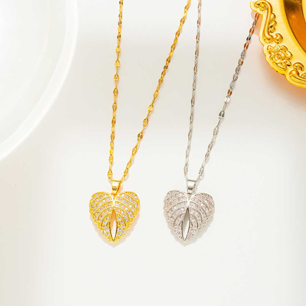 s Strands Strings Diamond Heart Pendant Fashion Temperament Angel Wings Thanksgiving Mother's Day Necklace
s Strands Strings Diamond Heart Pendant Fashion Temperament Angel Wings Thanksgiving Mother's Day Necklace