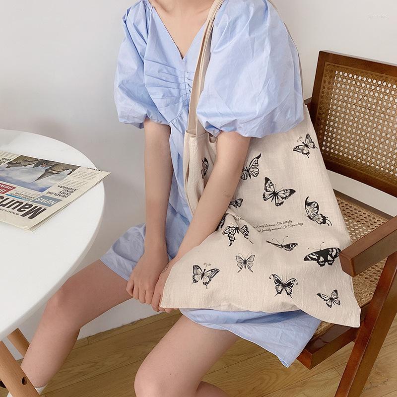 Evening Bags Vintage Handbag Tote Butterfly Sailing Print Cotton Linen Women Canvas Shopping Eco Friendly Shoulder Bag Large Capacity, Tree
Evening Bags Vintage Handbag Tote Butterfly Sailing Print Cotton Linen Women Canvas Shopping Eco Friendly Shoulder Bag Large Capacity, Tree