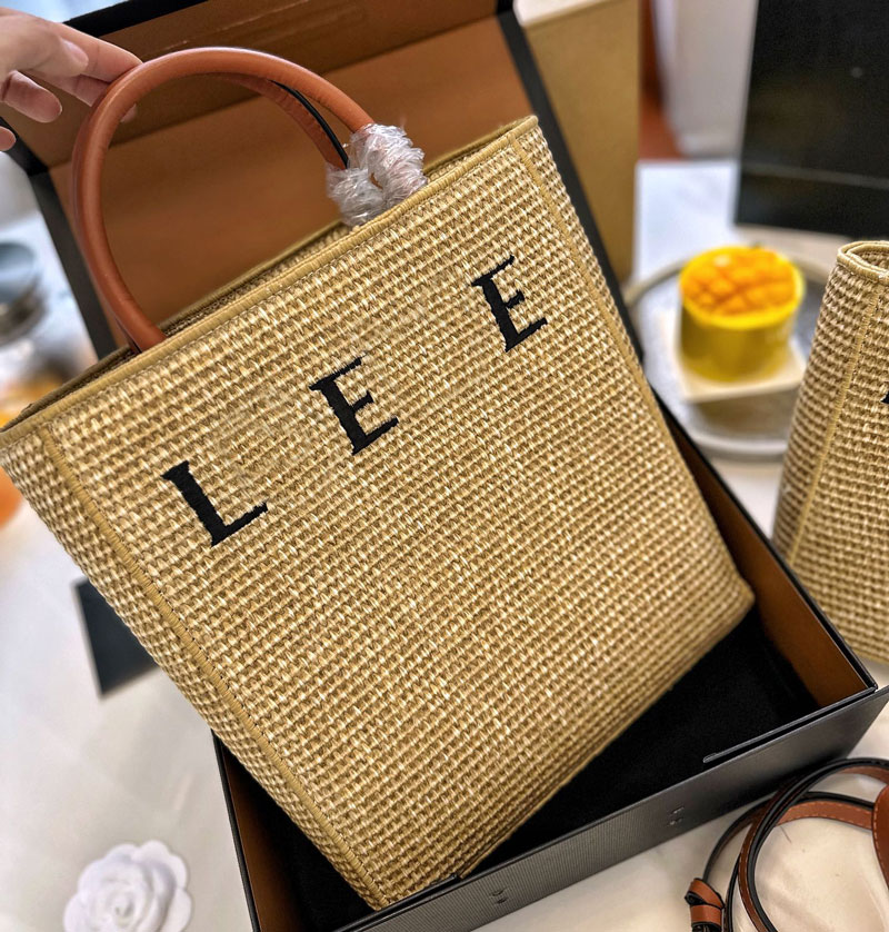 Fashions Straw Totes Bag Women Designer Bags Large Size Handbag Casual Letter Embroidery Shopping Bag Knitting Tote
Fashions Straw Totes Bag Women Designer Bags Large Size Handbag Casual Letter Embroidery Shopping Bag Knitting Tote