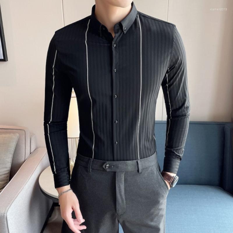 Men's Casual Shirts Cotton And Linen Brand Men's Shirt Long Sleeve Stripe Business Office Pocket Solid Black White Dress
Men's Casual Shirts Cotton And Linen Brand Men's Shirt Long Sleeve Stripe Business Office Pocket Solid Black White Dress