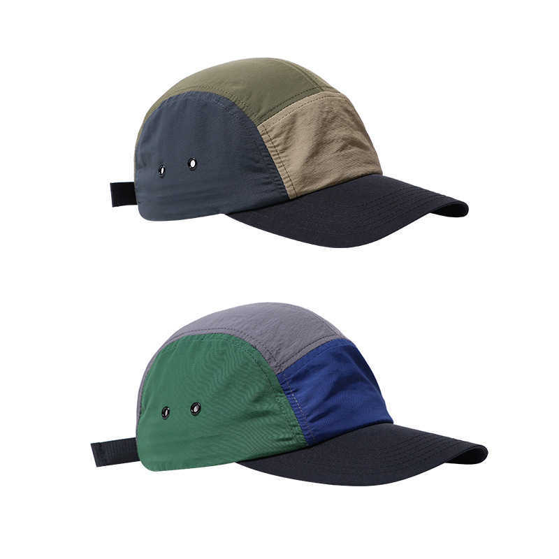 Summer Hats Caps Men's Women's Men's and women's summer sunshade 5-page cap with color matching Street buckle adjustment mountaineering outdoor baseball cap, Blue
Summer Hats Caps Men's Women's Men's and women's summer sunshade 5-page cap with color matching Street buckle adjustment mountaineering outdoor baseball cap, Blue