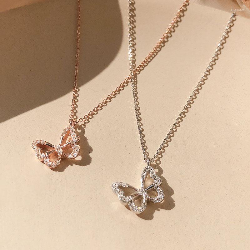 Chains Silver Color Hollow Butterfly Necklace For Women Light Luxury Zircon Clavicle Chain Jewelry Gifts
Chains Silver Color Hollow Butterfly Necklace For Women Light Luxury Zircon Clavicle Chain Jewelry Gifts