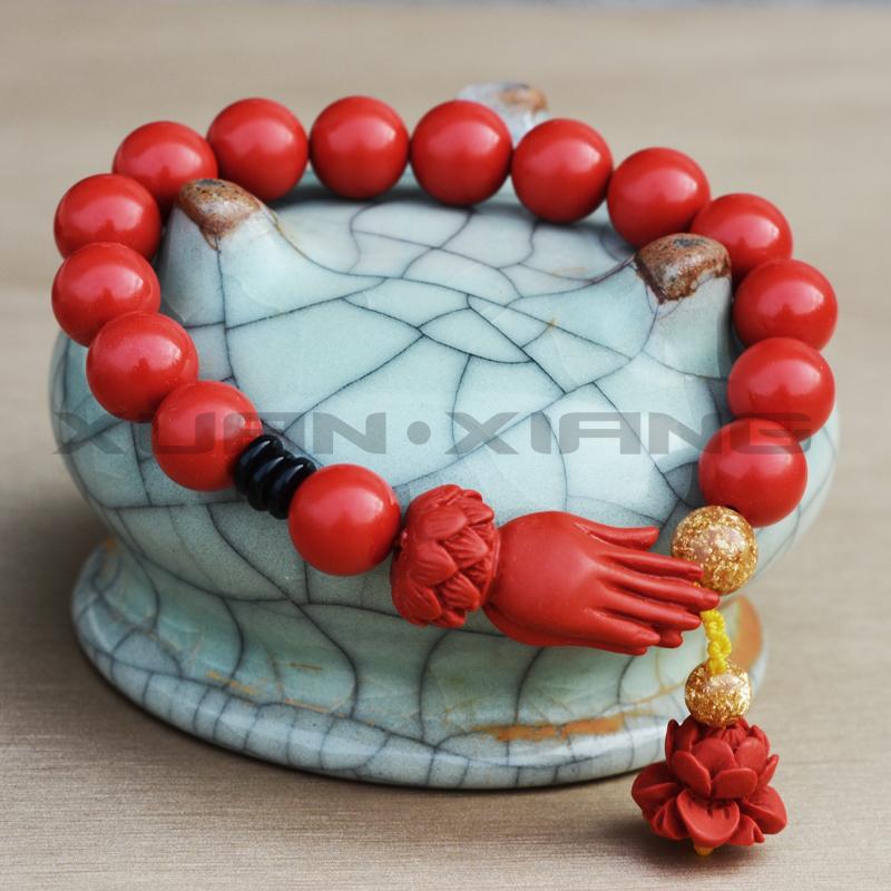 Strand RED CINNABAR DUDDHA HAND LOTUS GOLD FOIL WOMEN'S FASHION JEWELRY Beaded Strands
Strand RED CINNABAR DUDDHA HAND LOTUS GOLD FOIL WOMEN'S FASHION JEWELRY Beaded Strands