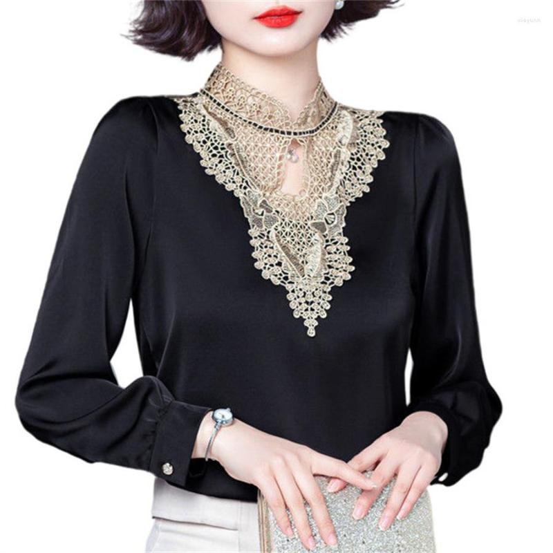 Women's Blouses 4XL Women Spring Autumn Shirts Lady Fashion Casual Long Sleeve O-Neck Collar Sexy Lace Embroidery Blusas Tops G2551, Red
Women's Blouses 4XL Women Spring Autumn Shirts Lady Fashion Casual Long Sleeve O-Neck Collar Sexy Lace Embroidery Blusas Tops G2551, Red