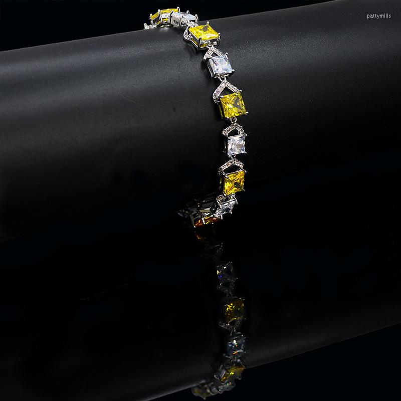 Link Bracelets SANGNUO Luxury AAAcubic Zirconia Charming Bracelet For Women Mullticolor Copper Korean Style Hand Chain Party Wedding Jewelry
Link Bracelets SANGNUO Luxury AAAcubic Zirconia Charming Bracelet For Women Mullticolor Copper Korean Style Hand Chain Party Wedding Jewelry
