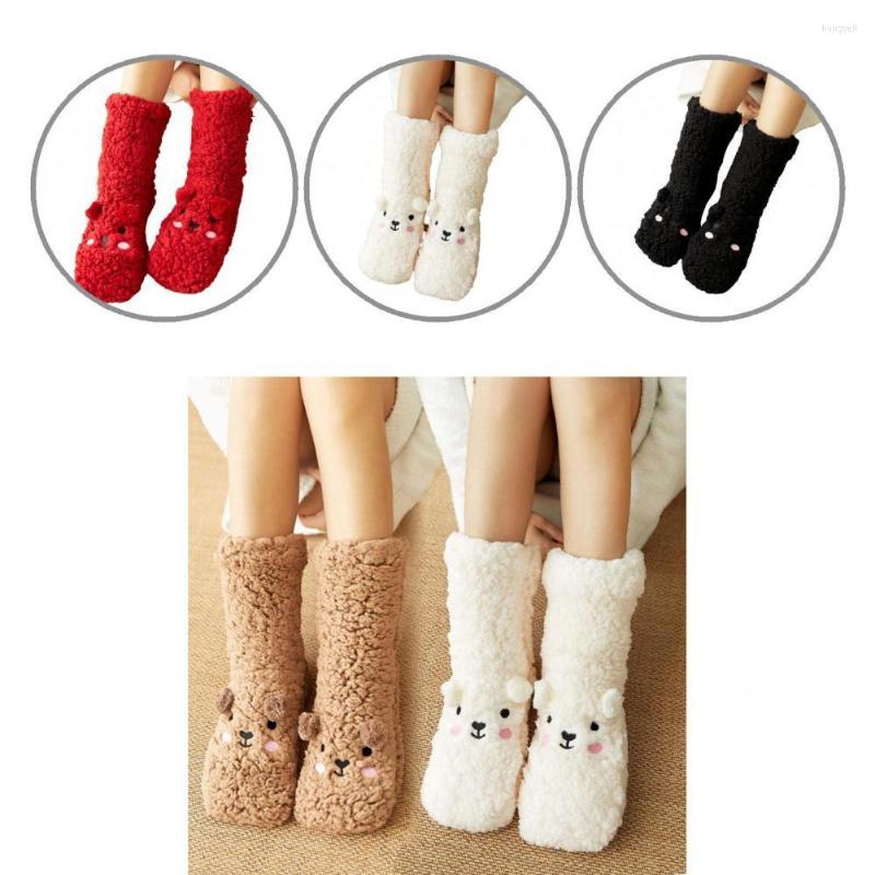 Women Socks 1 Pair Great Floor Sock Coral Fleece Plush Cartoon Pattern Comfortable To Wear Adorable Fluffy Warm, White
Women Socks 1 Pair Great Floor Sock Coral Fleece Plush Cartoon Pattern Comfortable To Wear Adorable Fluffy Warm, White