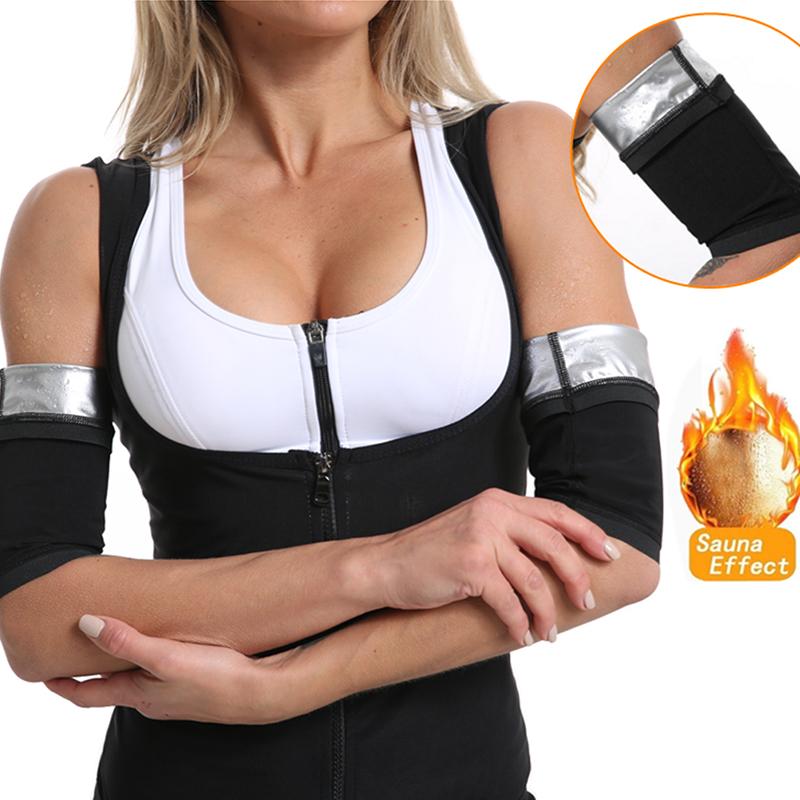 Knee Pads Elbow & Sweat Sauna Arm Sleeves Body Shaper Slim Arms Thermo Fat Burner Slimming Trainer Sleeve For Gym Fitness Workout, Sv
Knee Pads Elbow & Sweat Sauna Arm Sleeves Body Shaper Slim Arms Thermo Fat Burner Slimming Trainer Sleeve For Gym Fitness Workout, Sv