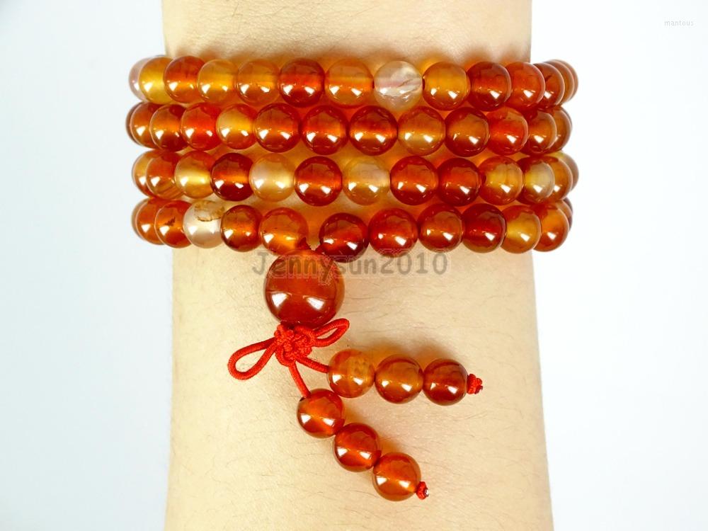 Strand Natural Carnelian 6mm Gems Stone Buddhist 108 Beads Prayer Mala Multi-Purpose Stretchy Bracelet Necklace 5Strands/Pack
Strand Natural Carnelian 6mm Gems Stone Buddhist 108 Beads Prayer Mala Multi-Purpose Stretchy Bracelet Necklace 5Strands/Pack