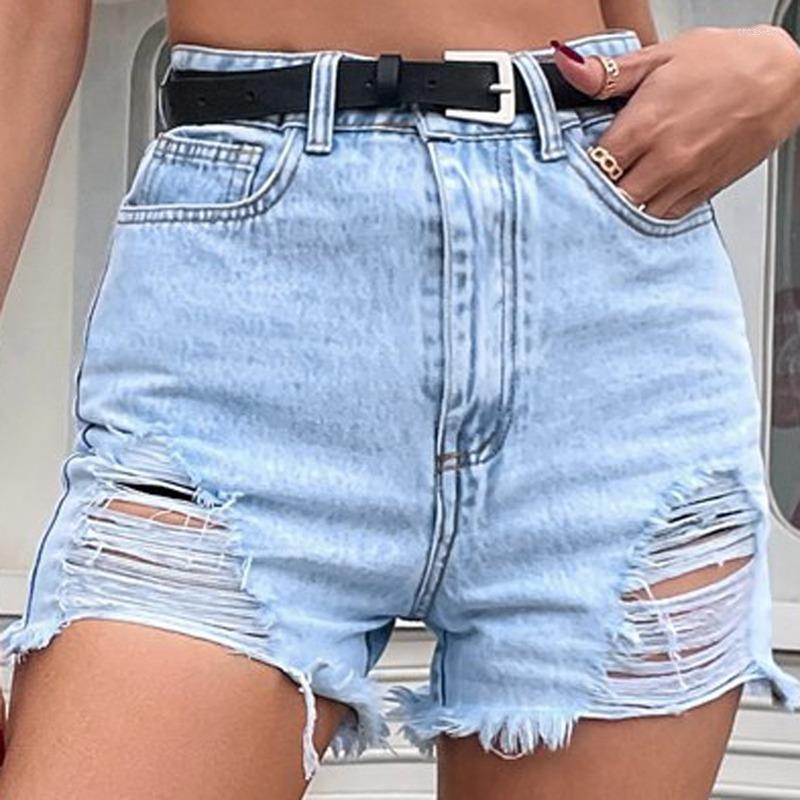 Women' Shorts Denim Women' Fashion Casual High Waist Torns Solid Color Jeans Summer For Women, Blue
Women' Shorts Denim Women' Fashion Casual High Waist Torns Solid Color Jeans Summer For Women, Blue