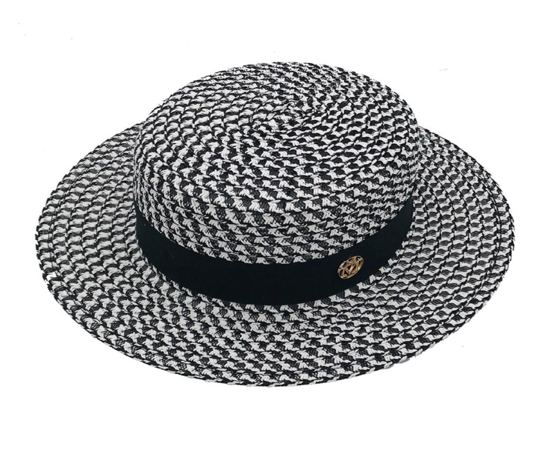 Highgrade Summer Black White Plaid Wide Brim Flat Top Boater Hat Spring Women Grass Braid Sun Hat Party Wedding Formal Cap4024890, Black m
Highgrade Summer Black White Plaid Wide Brim Flat Top Boater Hat Spring Women Grass Braid Sun Hat Party Wedding Formal Cap4024890, Black m