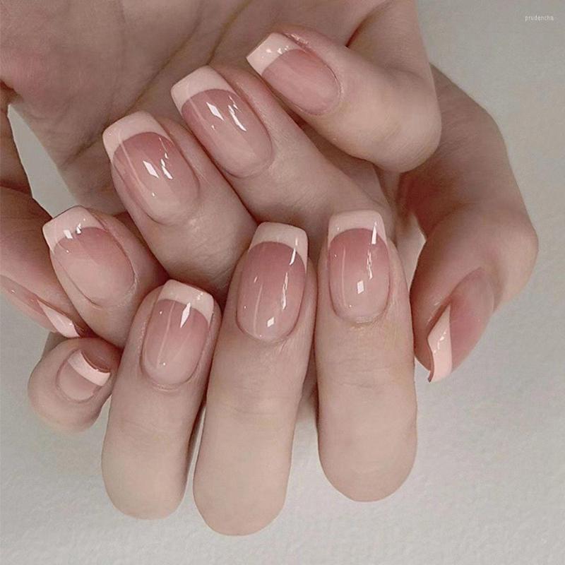 False Nails Sweet Style Short Round/Square Head Press On Nail Tips Detachable Glitter Sequins Wearable Fake Full Cover, Only fake nails
False Nails Sweet Style Short Round/Square Head Press On Nail Tips Detachable Glitter Sequins Wearable Fake Full Cover, Only fake nails