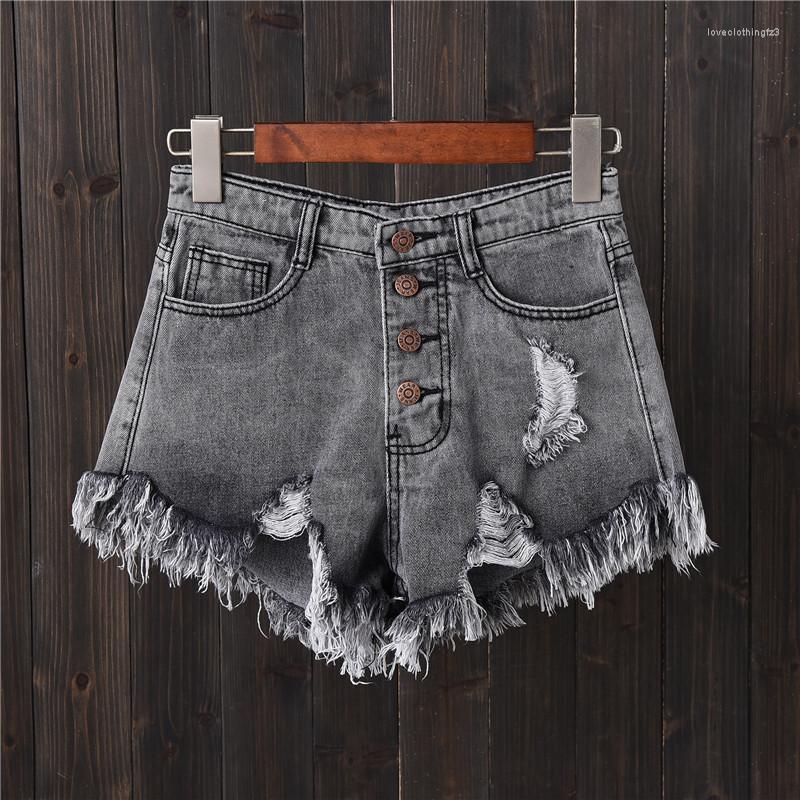 Women's Shorts Vintage Ripped Fashion Denim Women Casual Korean Jeans 2023 Summer Girl Short Pantalones Cortos Ropa De Mujer, Gray
Women's Shorts Vintage Ripped Fashion Denim Women Casual Korean Jeans 2023 Summer Girl Short Pantalones Cortos Ropa De Mujer, Gray