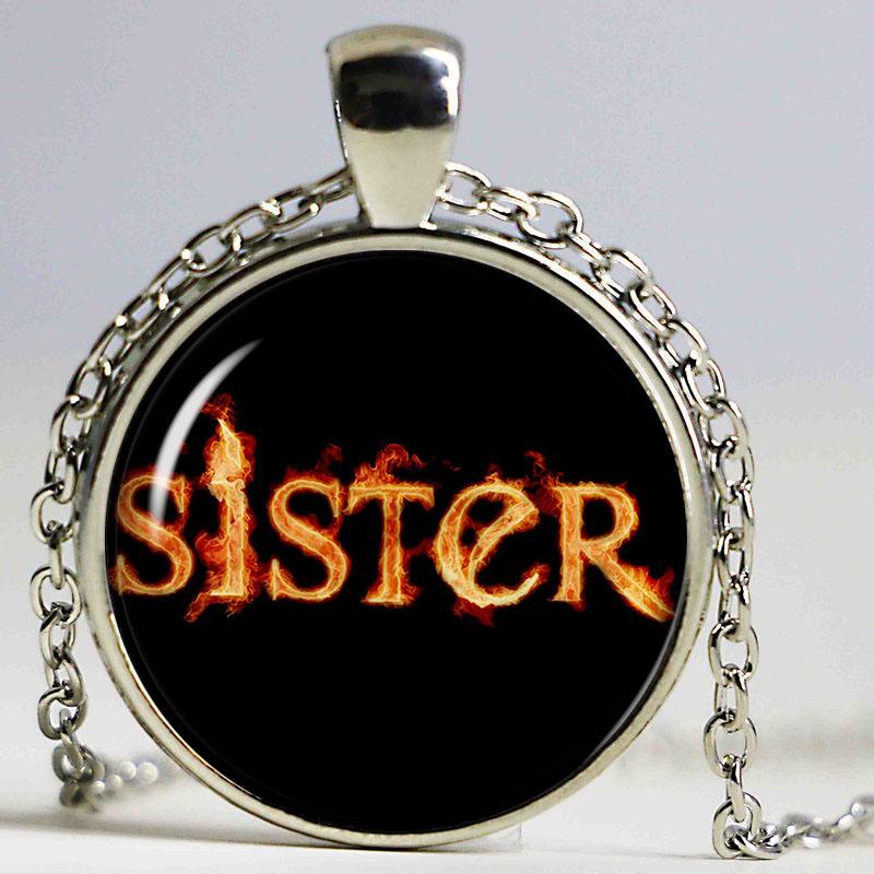 Pendant Necklaces Fashion Trendy Flame Quote Choker Necklace Art Picture Glass Cabochon Jewelry Gift For Sister
Pendant Necklaces Fashion Trendy Flame Quote Choker Necklace Art Picture Glass Cabochon Jewelry Gift For Sister