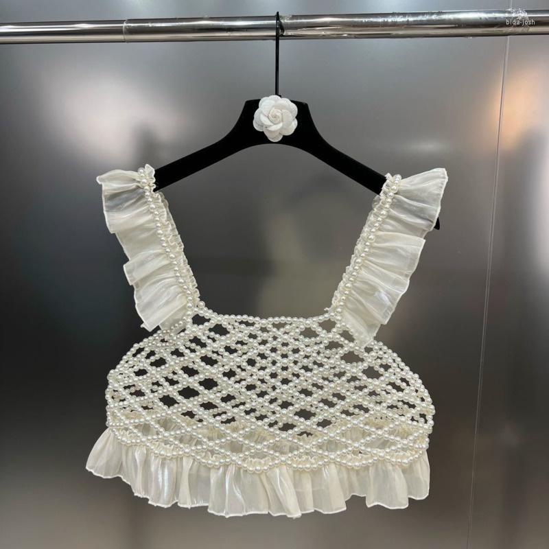 Women' Tanks BORVEMAYS Women Summer Beading Tank Tops 2023 Sleeveless Solid Color Hollow Out Sexy Lace T-shirt Fashion Trend, White
Women' Tanks BORVEMAYS Women Summer Beading Tank Tops 2023 Sleeveless Solid Color Hollow Out Sexy Lace T-shirt Fashion Trend, White