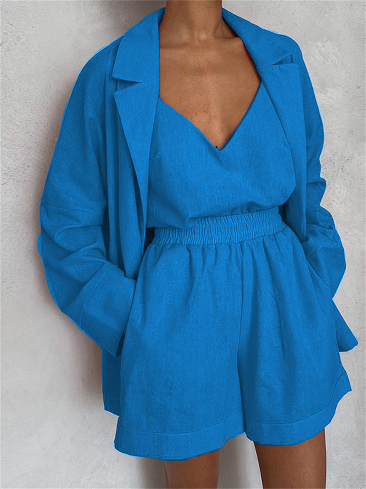 Womens Two Piece Pants Spring Summer Women Fashion Womens Commuting Vneck Solid Color Vest Casual Coat shorts Set Womens Office Suits 230316, Coral
Womens Two Piece Pants Spring Summer Women Fashion Womens Commuting Vneck Solid Color Vest Casual Coat shorts Set Womens Office Suits 230316, Coral