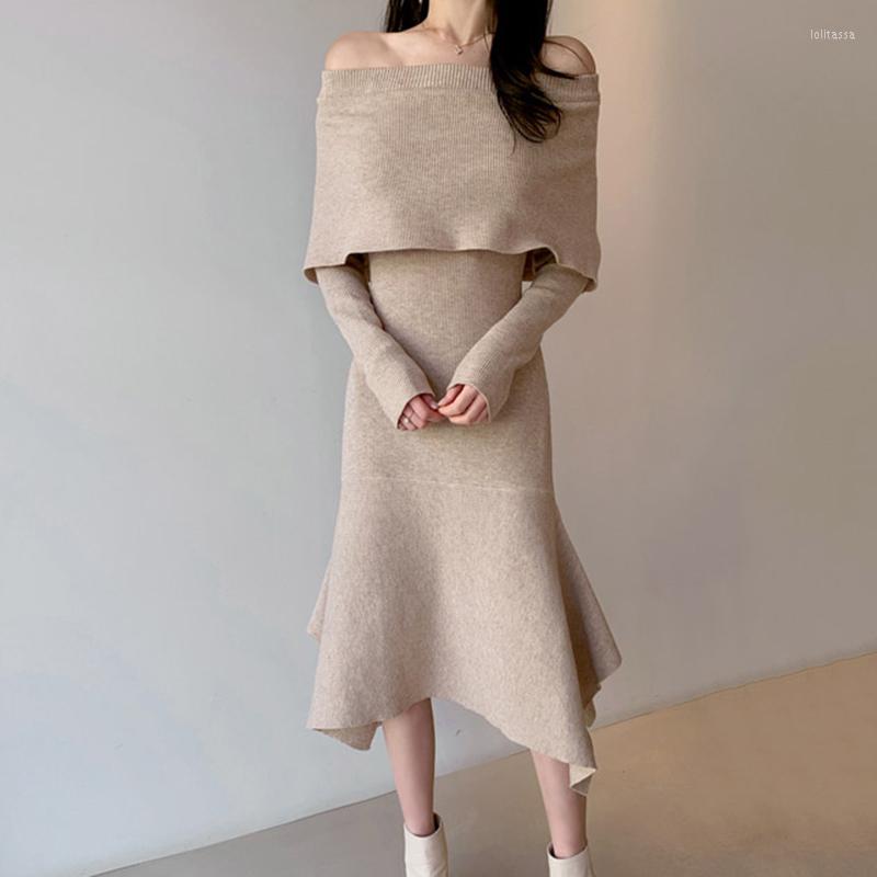 Casual Dresses Autumn Winter Long Knitted Dress Women Thick Warm Pullover Sweater Elegant Christmas Party, Black
Casual Dresses Autumn Winter Long Knitted Dress Women Thick Warm Pullover Sweater Elegant Christmas Party, Black