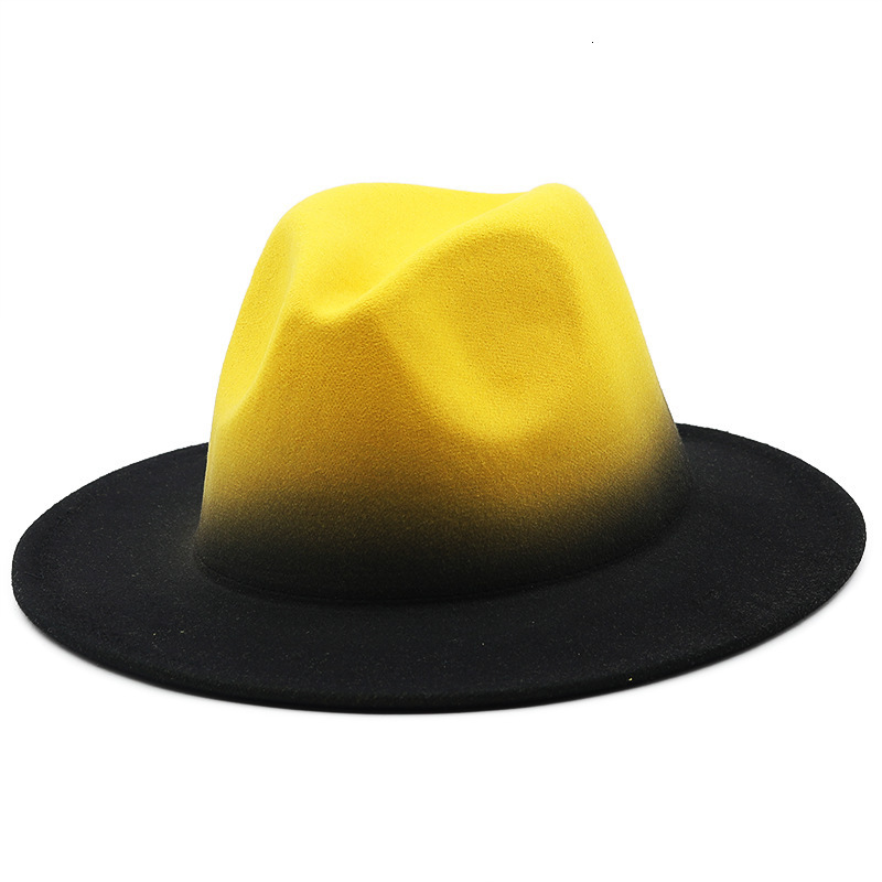 Wide Brim Hats Bucket Hats Gradient Color Party Top Hat Women Men Wool Felt Jazz Fedora Hats Trend Wide Brim Spray Paint Patchwork Cap Sombreros De Mujer 230316, 10
Wide Brim Hats Bucket Hats Gradient Color Party Top Hat Women Men Wool Felt Jazz Fedora Hats Trend Wide Brim Spray Paint Patchwork Cap Sombreros De Mujer 230316, 10