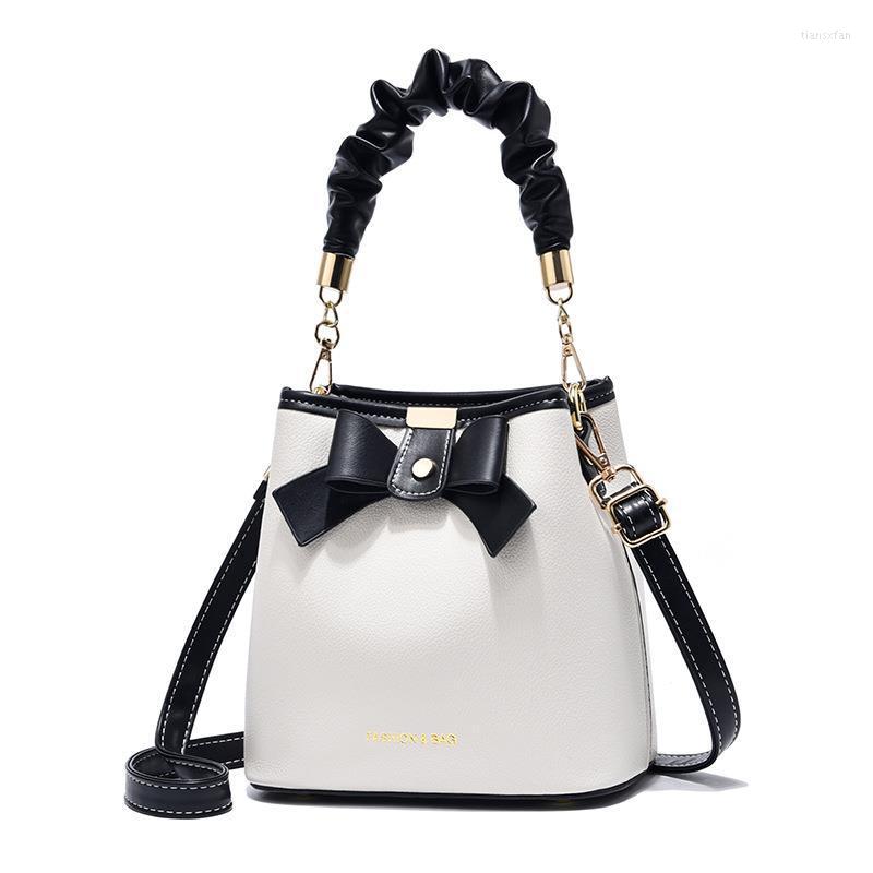 Evening Bags Bow Bucket Bag Large Capacity Shoulder Portable And Fashion Crossbody, Black
Evening Bags Bow Bucket Bag Large Capacity Shoulder Portable And Fashion Crossbody, Black