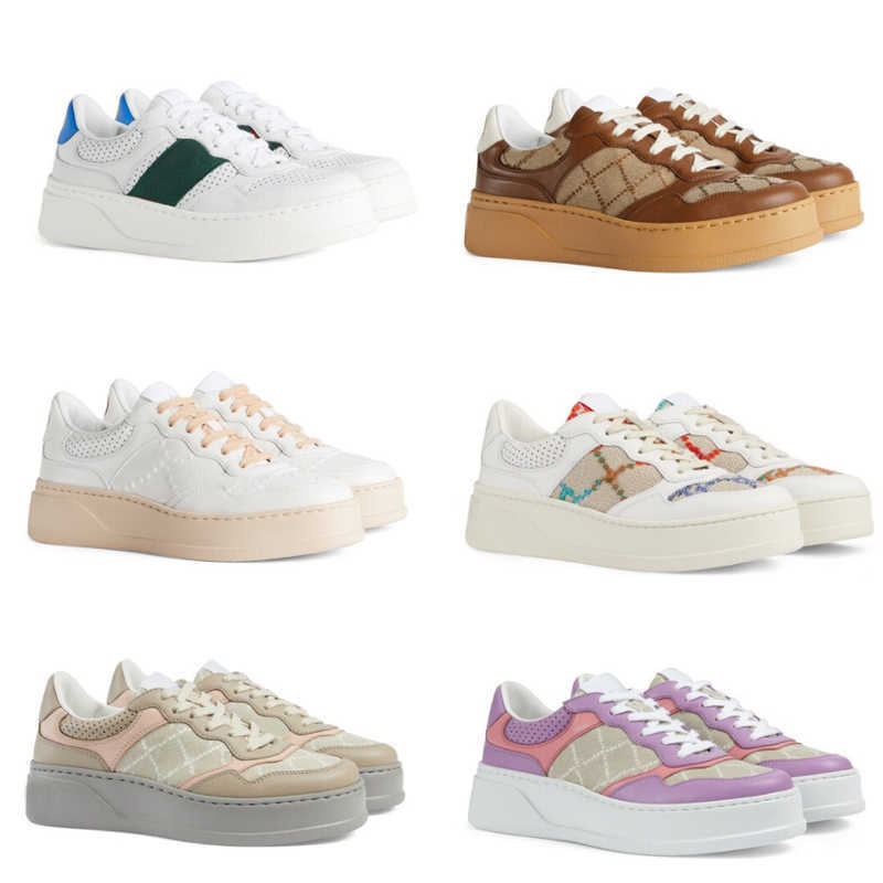 Casual Shoes Sneakers Shoes Printed Embossed Thick Bottom White Women Men Men Leather Trainers Green And Red Stripe Chunky Canvas Shoe US5-11.5 With Box NO334
Casual Shoes Sneakers Shoes Printed Embossed Thick Bottom White Women Men Men Leather Trainers Green And Red Stripe Chunky Canvas Shoe US5-11.5 With Box NO334