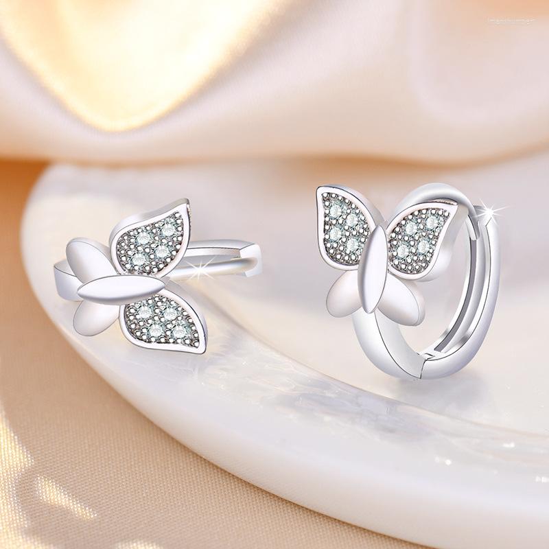 Hoop Earrings ZRHUA Pure Silver Color Vintage For Wedding Party Women Jewelry Female Butterfly Years Gifts
Hoop Earrings ZRHUA Pure Silver Color Vintage For Wedding Party Women Jewelry Female Butterfly Years Gifts