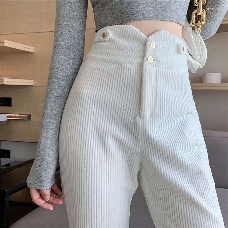 Women' Pants Corduroy Wide Leg Women 2023 Fashion Autumn High-waisted Slim Split Fork Trousers Ladies Winter Casual Warm Lady, Black
Women' Pants Corduroy Wide Leg Women 2023 Fashion Autumn High-waisted Slim Split Fork Trousers Ladies Winter Casual Warm Lady, Black