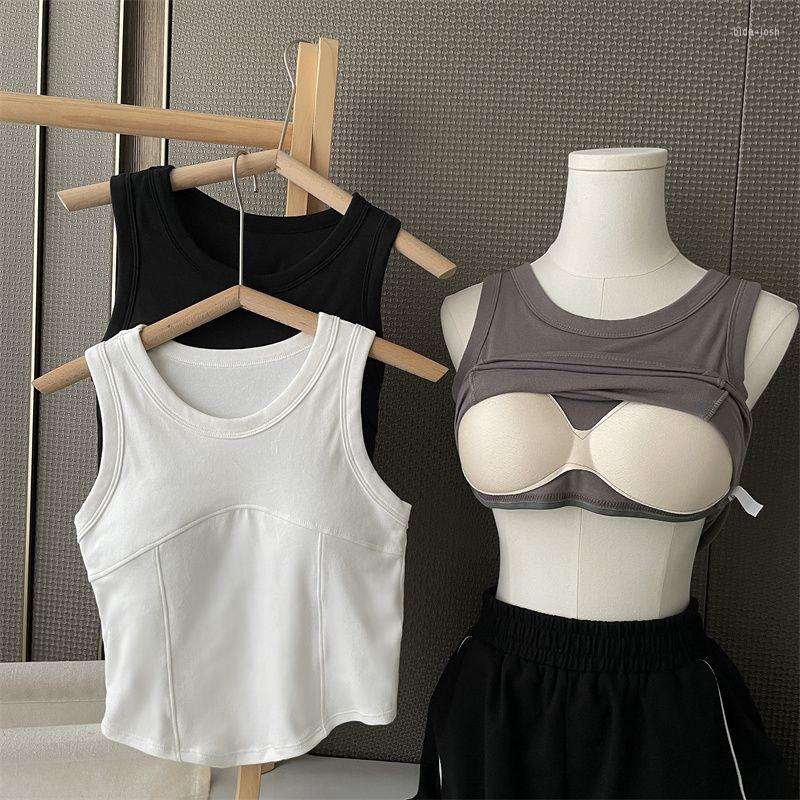 Women's Tanks Thermal Summer Style Breathable Inner And Outer Wear Vest Women No Steel Ring Gather Sports Underwear Sport Bra Workout Top, White
Women's Tanks Thermal Summer Style Breathable Inner And Outer Wear Vest Women No Steel Ring Gather Sports Underwear Sport Bra Workout Top, White