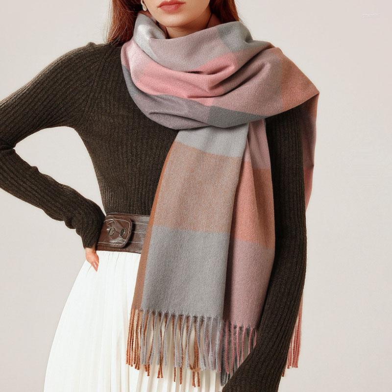 Scarves Women's Scarf Striped Plaid Shawl Elegant Lady Pashmina 2023 Autumn Winter Hijabs For Girls Coats Cashmere Wraps Headband
Scarves Women's Scarf Striped Plaid Shawl Elegant Lady Pashmina 2023 Autumn Winter Hijabs For Girls Coats Cashmere Wraps Headband