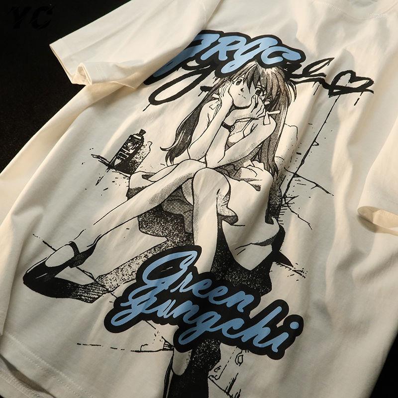 Women' T Shirts Harajuku Retro Female Shirt Unisex Hip Hop Streetwear T-shirt Japanese Style Anime Girls Cartoon Gothic Print Male Summer, White
Women' T Shirts Harajuku Retro Female Shirt Unisex Hip Hop Streetwear T-shirt Japanese Style Anime Girls Cartoon Gothic Print Male Summer, White