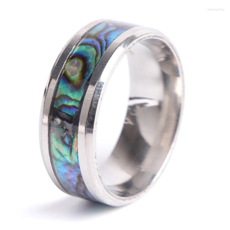 Wedding Rings Classic Men Charm Ring Fashion 8mm Stainless Steel Shell Engagement Jewelry For Male Party Gift
Wedding Rings Classic Men Charm Ring Fashion 8mm Stainless Steel Shell Engagement Jewelry For Male Party Gift