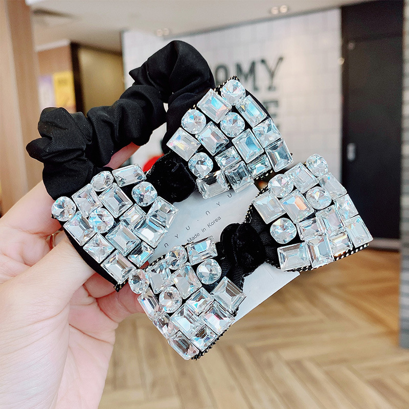 Fashion Bow Pony Tails Holder Rhinestone Hair Ring Elastic Hair Bands Hair Tie for Women Girl Hair Accessorie Headwear
Fashion Bow Pony Tails Holder Rhinestone Hair Ring Elastic Hair Bands Hair Tie for Women Girl Hair Accessorie Headwear