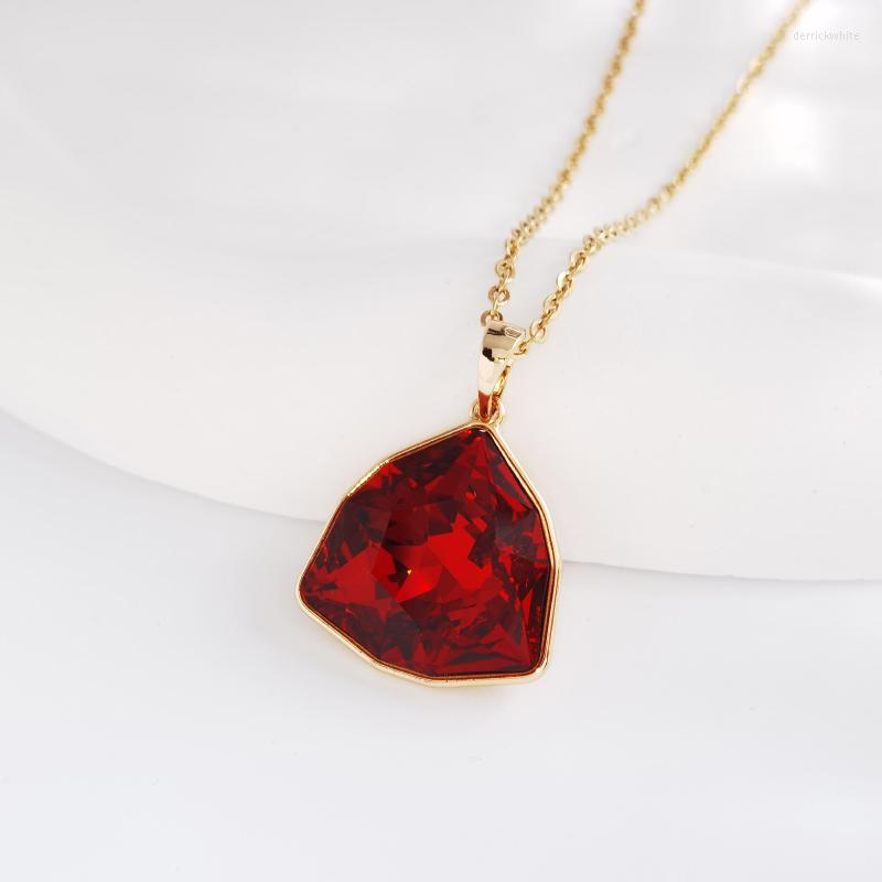Pendant Necklaces Triangle Jewelry Woman Trend 2023 Made With Crystals From Austria For Lady Valentine's Day Bijoux Gifts Luxury
Pendant Necklaces Triangle Jewelry Woman Trend 2023 Made With Crystals From Austria For Lady Valentine's Day Bijoux Gifts Luxury