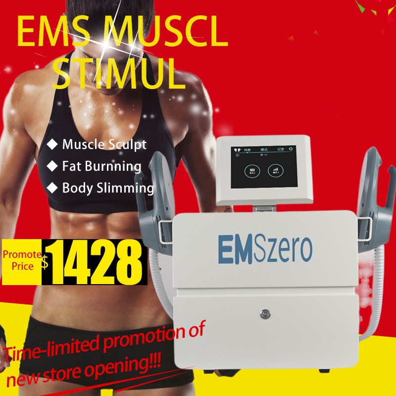 DLS-EMSlim NEO Fat burning electromagnetic muscle trainer EMSzero Body Sculpting Shaping Machine
DLS-EMSlim NEO Fat burning electromagnetic muscle trainer EMSzero Body Sculpting Shaping Machine
